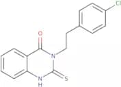 3-[2-(4-Chlorophenyl)ethyl]-2-sulfanyl-3,4-dihydroquinazolin-4-one