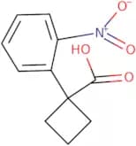 1-(2-Nitrophenyl)cyclobutane-1-carboxylic acid