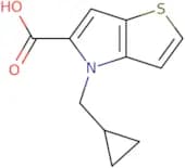 4-(Cyclopropylmethyl)-4H-thieno[3,2-b]pyrrole-5-carboxylic acid