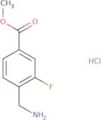 Methyl 4-(aminomethyl)-3-fluorobenzoate hydrochloride