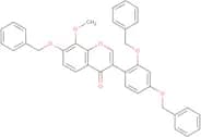 7,2',4'-Tribenzyloxy-8-methoxyisoflavone