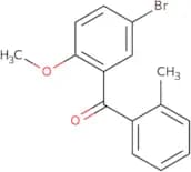 (5-Bromo-2-methoxyphenyl)(2-methylphenyl)methanone