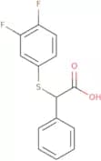 2-[(3,4-Difluorophenyl)sulfanyl]-2-phenylacetic acid