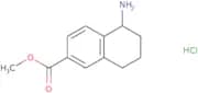 Methyl 5-amino-5,6,7,8-tetrahydronaphthalene-2-carboxylate hydrochloride
