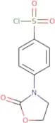 4-(2-Oxo-1,3-oxazolidin-3-yl)benzene-1-sulfonyl chloride