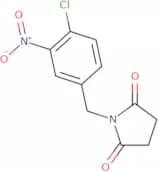 1-[(4-Chloro-3-nitrophenyl)methyl]pyrrolidine-2,5-dione