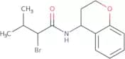 2-Bromo-N-(3,4-dihydro-2H-1-benzopyran-4-yl)-3-methylbutanamide