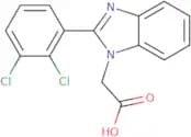 2-[2-(2,3-Dichlorophenyl)-1H-1,3-benzodiazol-1-yl]acetic acid