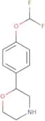 2-[4-(Difluoromethoxy)phenyl]morpholine
