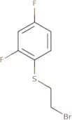 1-[(2-Bromoethyl)sulfanyl]-2,4-difluorobenzene