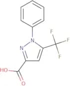 1-Phenyl-5-(trifluoromethyl)-1H-pyrazole-3-carboxylic acid
