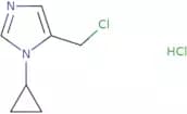 5-(Chloromethyl)-1-cyclopropyl-1H-imidazole hydrochloride