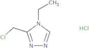 3-(Chloromethyl)-4-ethyl-4H-1,2,4-triazole hydrochloride