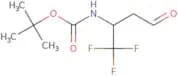 tert-Butyl N-(1,1,1-trifluoro-4-oxobutan-2-yl)carbamate