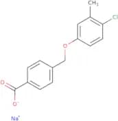 Sodium 4-[(4-chloro-3-methylphenoxy)methyl]benzoate