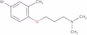 3-(4-Bromo-2-methylphenoxy)-N,N-dimethylpropan-1-amine