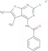 Potassium {4-benzamido-5,6-dimethylfuro[2,3-d]pyrimidin-2-yl}sulfanide