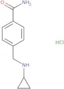 4-[(Cyclopropylamino)methyl]benzamide hydrochloride
