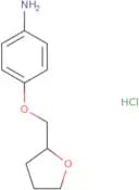 4-(Oxolan-2-ylmethoxy)aniline hydrochloride