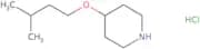 4-(3-Methylbutoxy)piperidine hydrochloride
