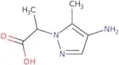 2-(4-Amino-5-methyl-1H-pyrazol-1-yl)propanoic acid