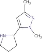 1,3-Dimethyl-5-(pyrrolidin-2-yl)-1H-pyrazole