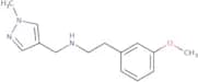 [2-(3-Methoxyphenyl)ethyl][(1-methyl-1H-pyrazol-4-yl)methyl]amine