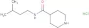 N-(3-Methylbutyl)piperidine-4-carboxamide hydrochloride