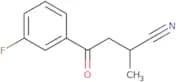 4-(3-Fluorophenyl)-2-methyl-4-oxobutanenitrile