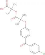 Fenofibric acid 1-carboxyl-1-methylethyl ester