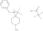 N-Benzyl-1-methyl-4-(trifluoromethyl)piperidin-4-amine, trifluoroacetic acid