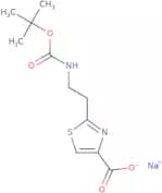Sodium 2-(2-{[(tert-butoxy)carbonyl]amino}ethyl)-1,3-thiazole-4-carboxylate
