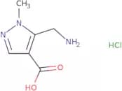 5-(Aminomethyl)-1-methyl-1H-pyrazole-4-carboxylic acid hydrochloride