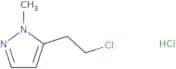 5-(2-Chloroethyl)-1-methyl-1H-pyrazole hydrochloride