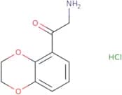 2-Amino-1-(2,3-dihydro-1,4-benzodioxin-5-yl)ethan-1-one hydrochloride