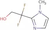 2,2-Difluoro-2-(1-methyl-1H-imidazol-2-yl)ethan-1-ol