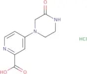 4-(3-Oxopiperazin-1-yl)pyridine-2-carboxylic acid hydrochloride
