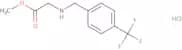Methyl 2-({[4-(trifluoromethyl)phenyl]methyl}amino)acetate hydrochloride