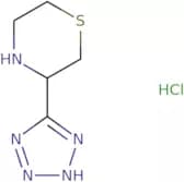 3-(1H-1,2,3,4-Tetrazol-5-yl)thiomorpholine hydrochloride