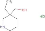 (3-Ethylpiperidin-3-yl)methanol hydrochloride