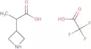2-(Azetidin-3-yl)propanoic acid, trifluoroacetic acid