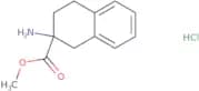 2-Amino-1,2,3,4-tetrahydro-naphthalene-2-carboxylic acid methyl ester, hydrochloride