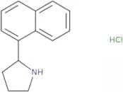 2-Naphthalen-1-yl-pyrrolidine hydrochloride