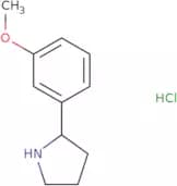 2-(3-Methoxyphenyl)pyrrolidine hydrochloride