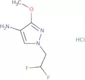 1-(2,2-Difluoroethyl)-3-methoxy-1H-pyrazol-4-amine hydrochloride