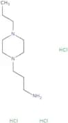 3-(4-Propylpiperazin-1-yl)propan-1-amine trihydrochloride