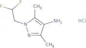 1-(2,2-Difluoroethyl)-3,5-dimethyl-1H-pyrazol-4-amine hydrochloride
