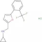N-({5-[2-(Trifluoromethyl)phenyl]furan-2-yl}methyl)cyclopropanamine hydrochloride