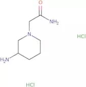 2-(3-Aminopiperidin-1-yl)acetamide dihydrochloride