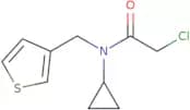 2-Chloro-N-cyclopropyl-N-[(thiophen-3-yl)methyl]acetamide